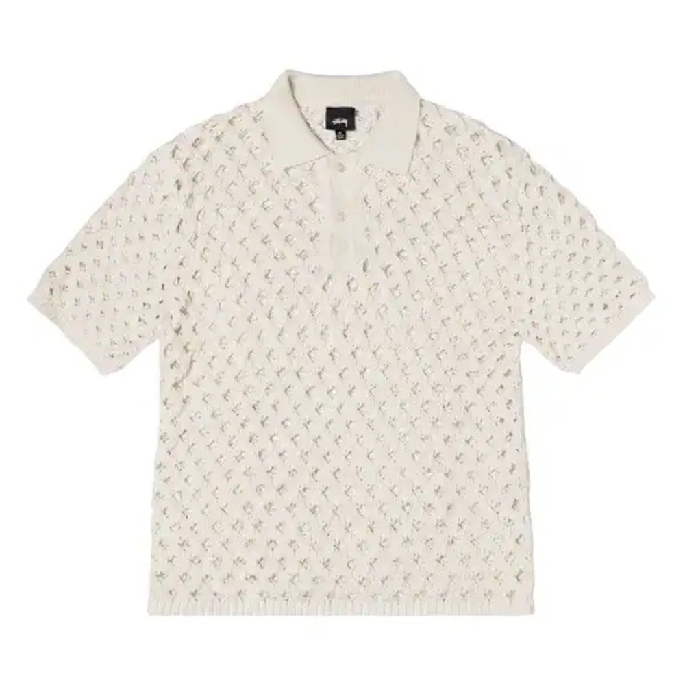 Stüssy
Stussy Big Mesh Polo Sweater 'Ivory